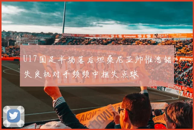 U17国足半场落后坦桑尼亚帅惟浩错失良机对手频频中框失点球